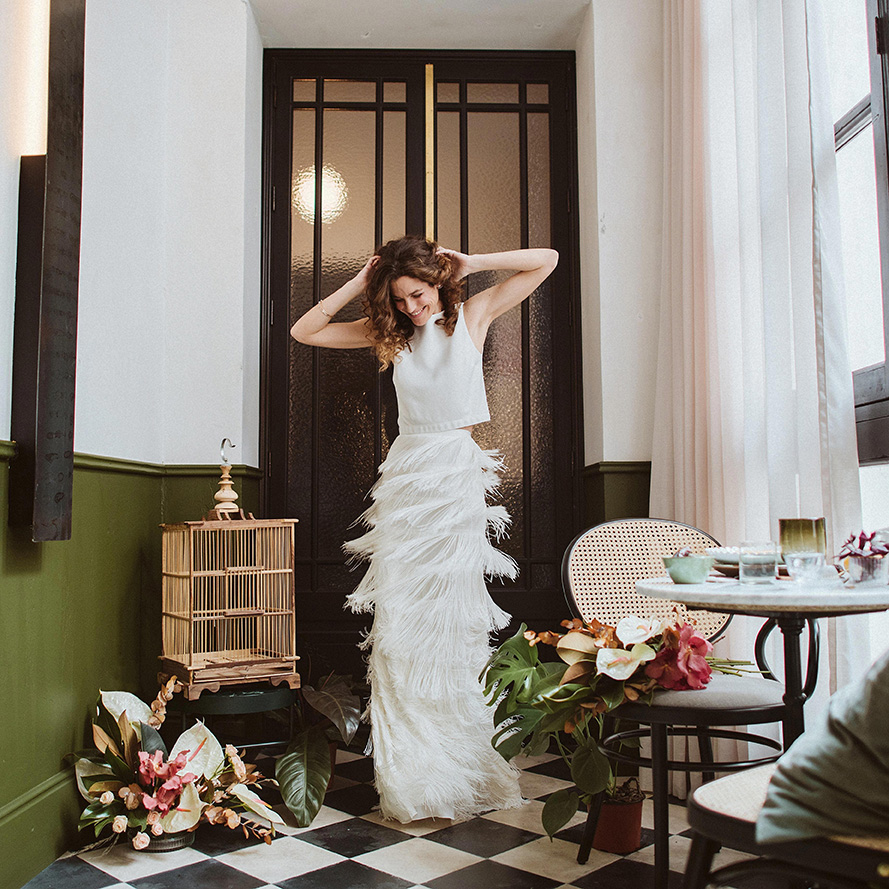 Natural Sophistication In White - Mallorca Destination Wedding